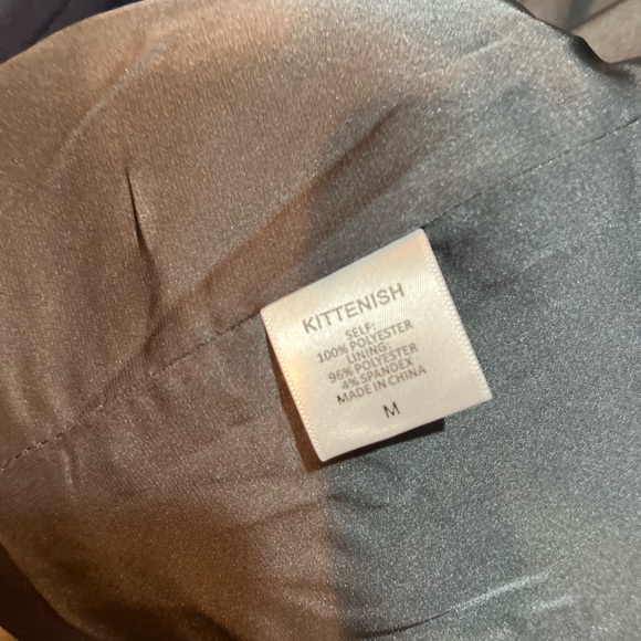 Kittenish - Navy Open Front Blazer , Size Medium - Picture 2 of 3